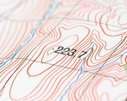 Topo surveying map in NJ